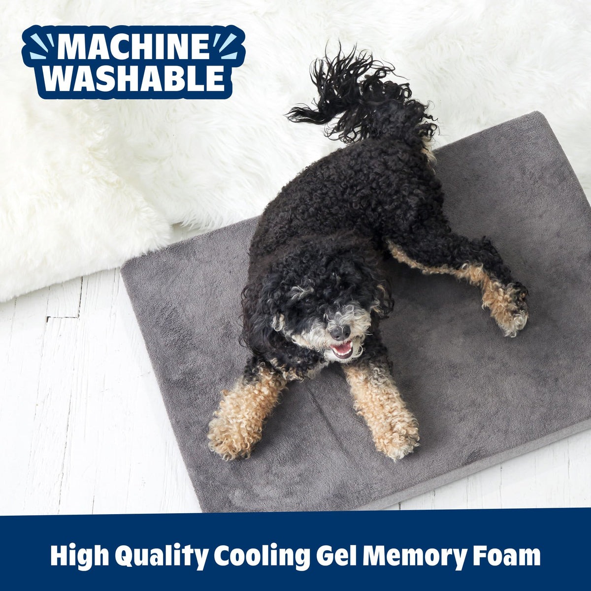 BarkBox Pet Bed Mat in XX-Large, Grey