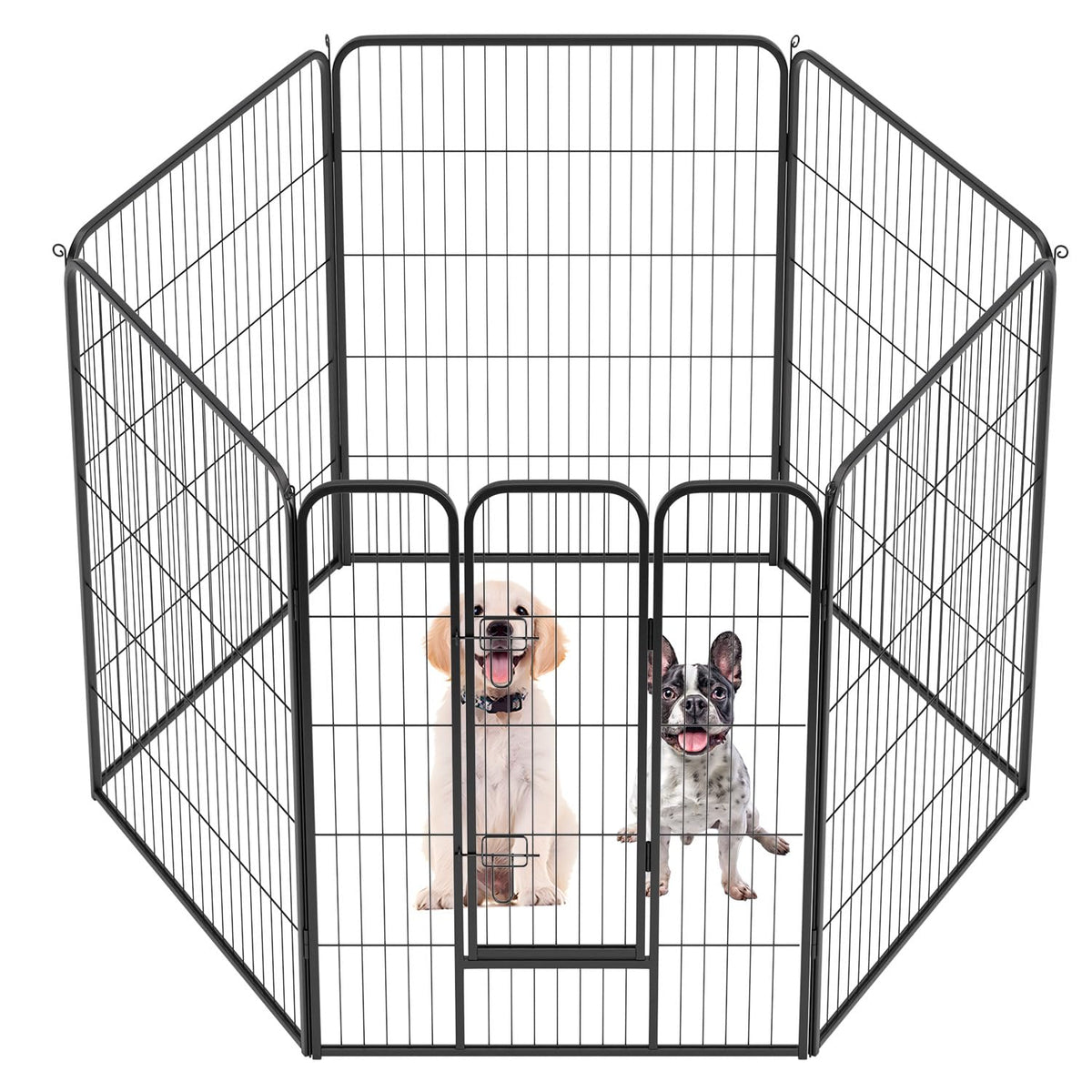 FDW Pet Playpen in Black
