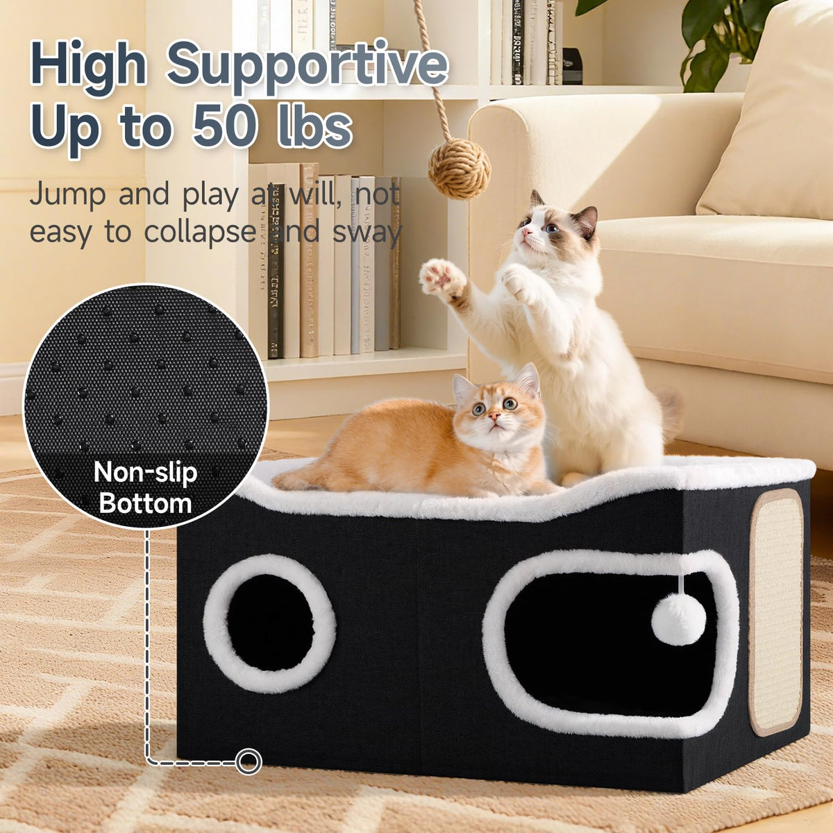 Shikha Animal Shelter in Extra Large, Black