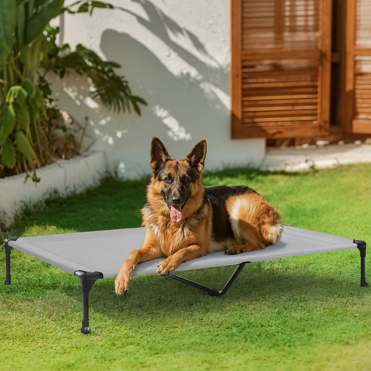 Veehoo Pet Bed Mat in 49.0"L x 33.0"W x 9.0"Th, Gray