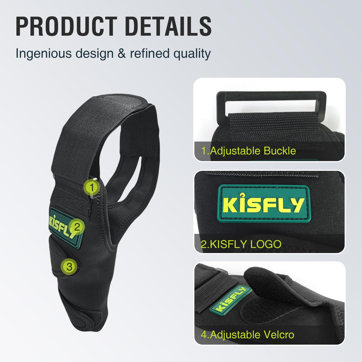 KISFLY Pet Supplies in S, Black
