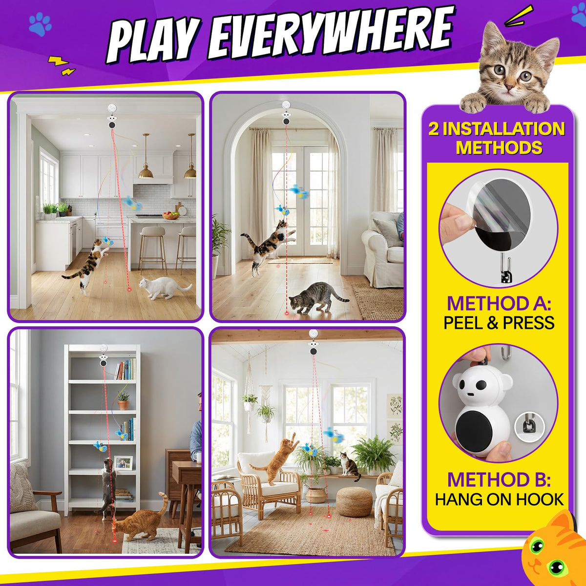 Catpick joy Outdoor Living in White