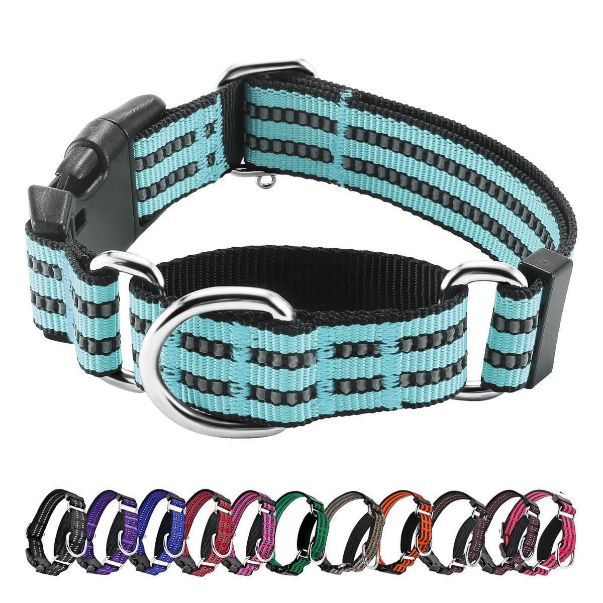 Hikiko Animal Collar in Small, Sky Blue