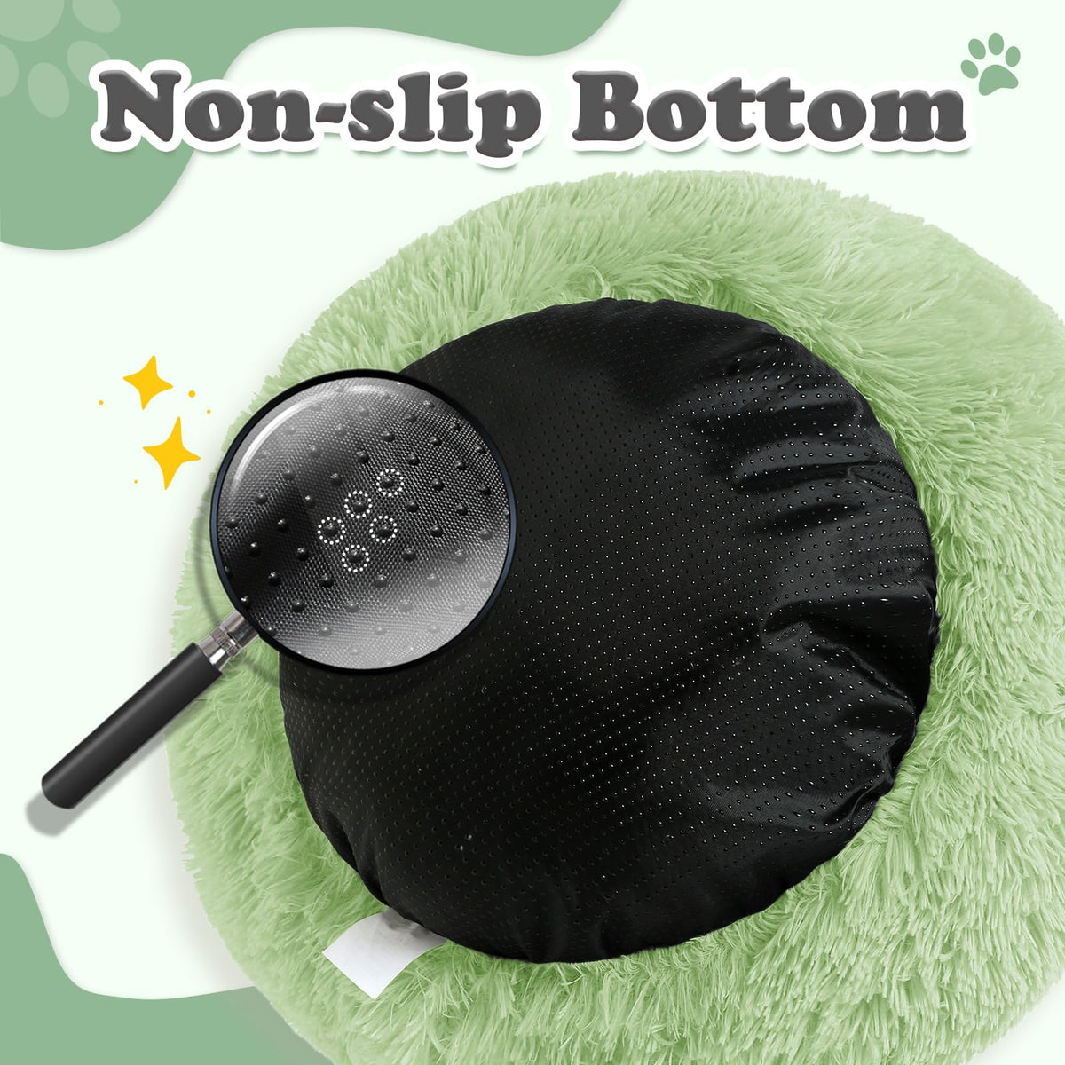 JOLLYVOGUE Pet Bed Mat in 20", Light Green
