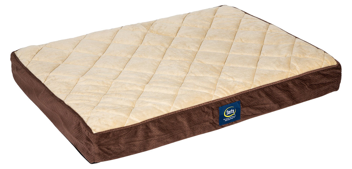 Serta Pet Bed Mat in Large, Mocha