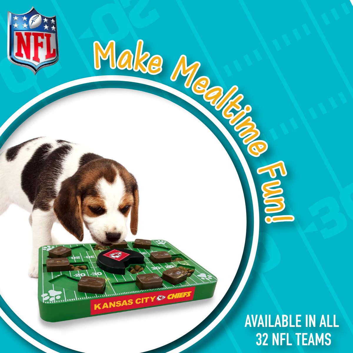 Pets First Pet Feeder in Standard, KANSAS CITY CHIEFS