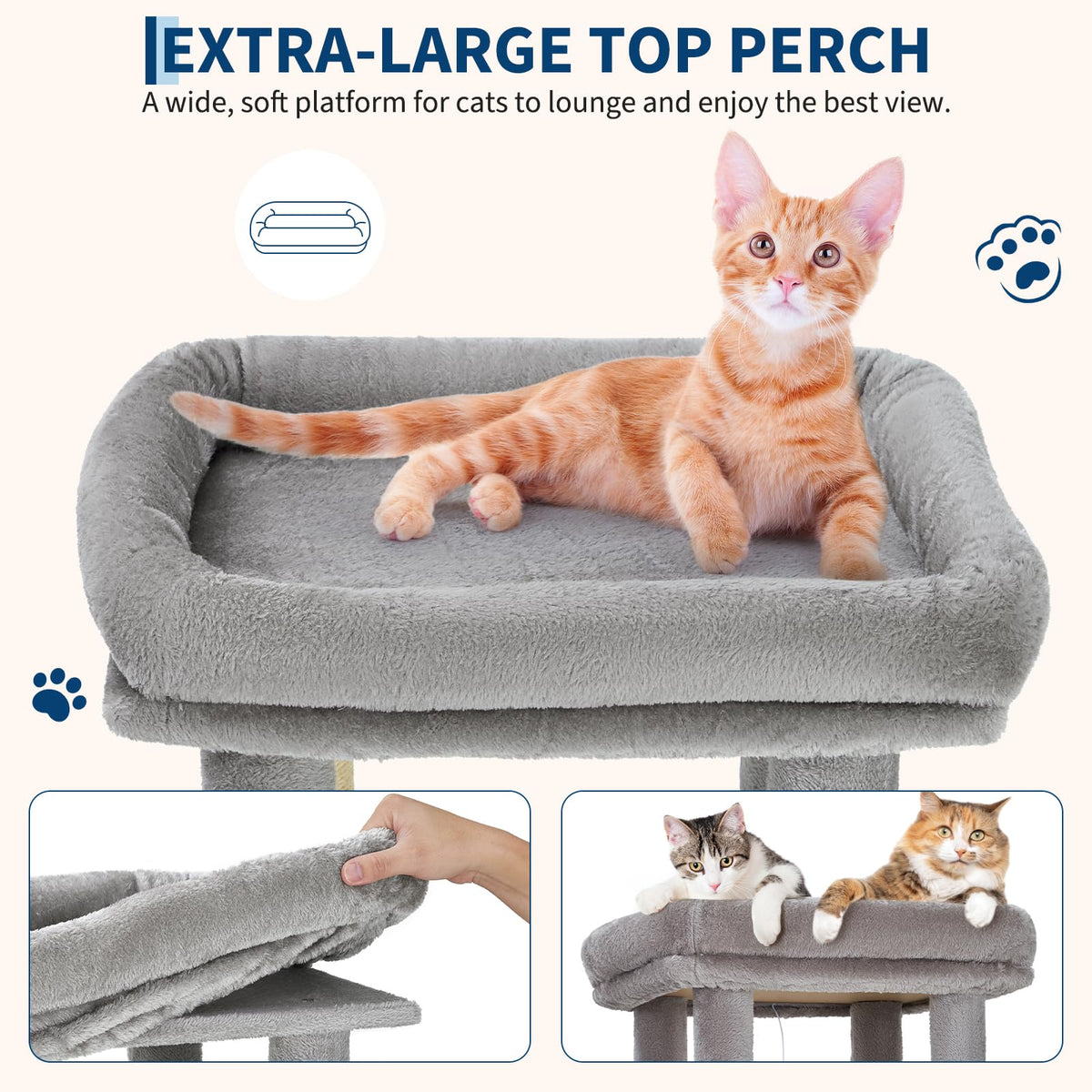 OUTLANE Pet Activity Structure in Light gray, Light Gray