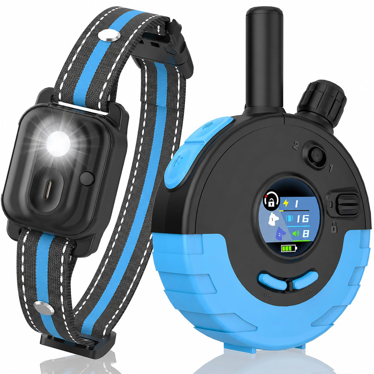 RPZ Animal Collar in 1 Receiver, Blue