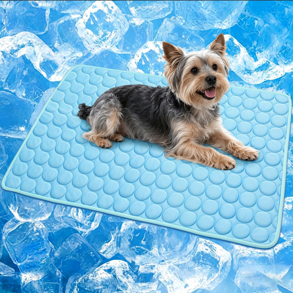 XinChangShangMao Pet Bed Mat in Small 20''×16'', Blue