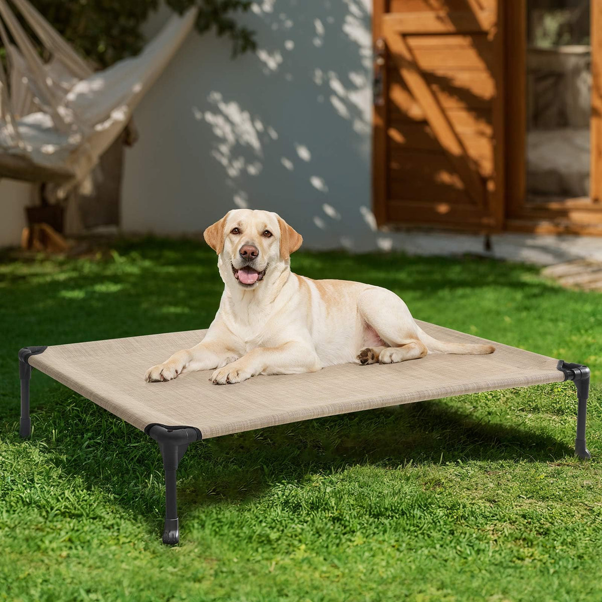 Veehoo Pet Bed Mat in 42.0"L x 30.0"W x 7.0"Th, Beige Coffee
