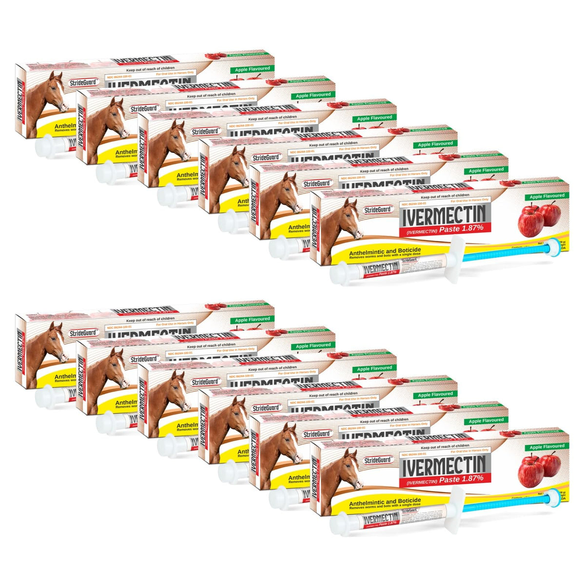 StrideGuard Animal Medication in 12 PACK, Yallow