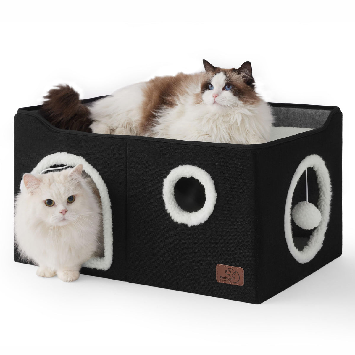Bedsure Pet Activity Structure in Widen, Black