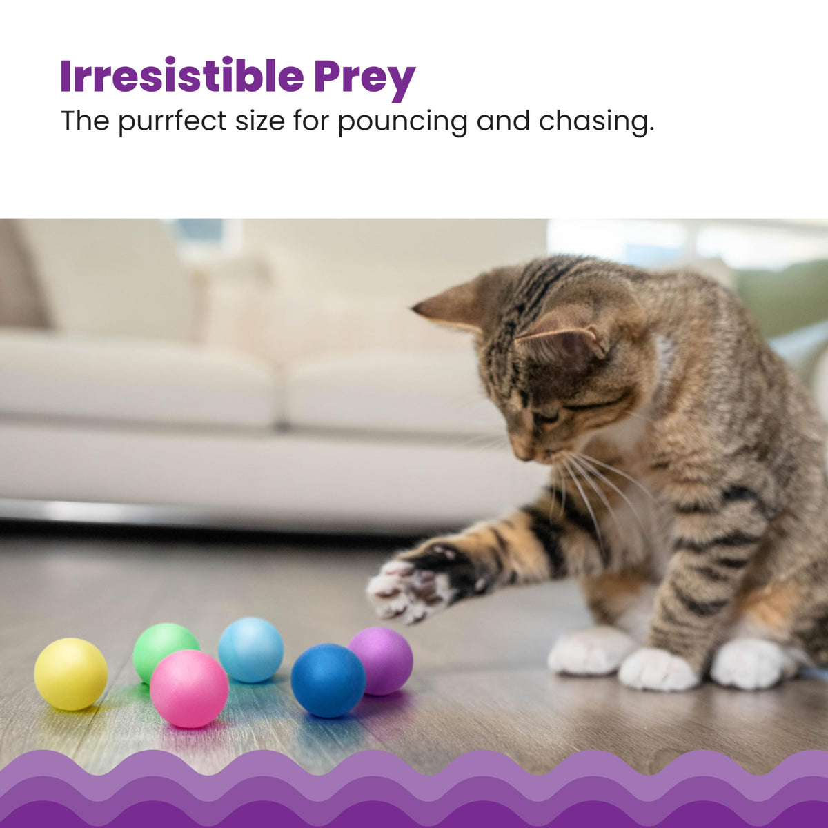 Catstages Pet Toy in One-Size, Replacement Balls