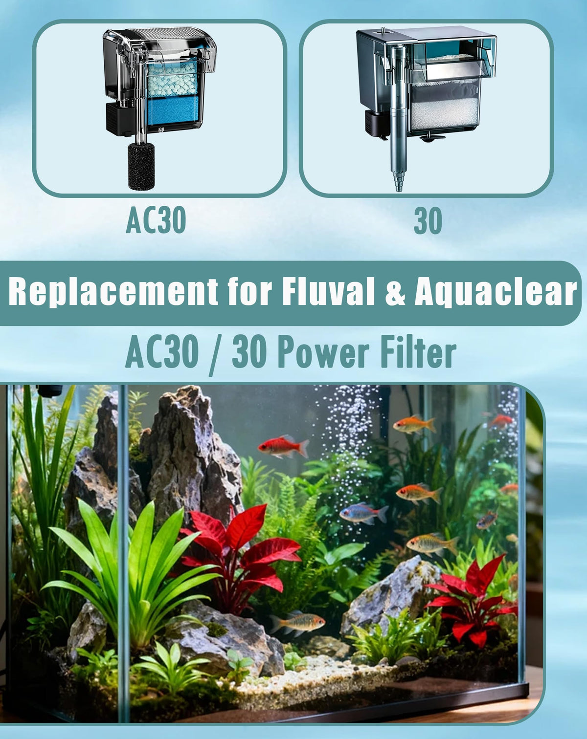 Aolleteau Pet Supplies in For AC30, black