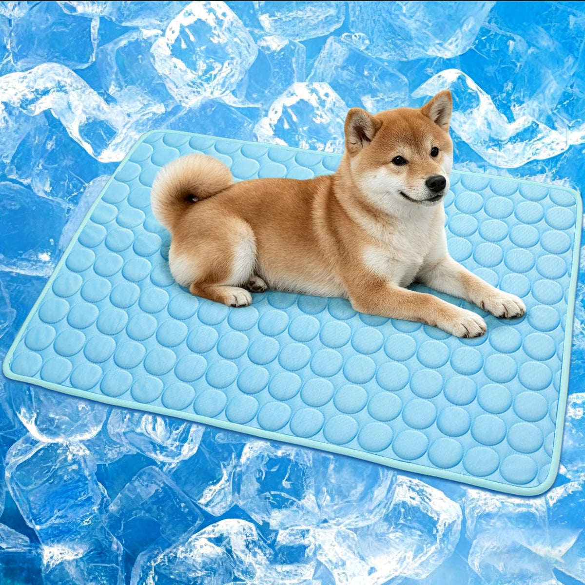 XinChangShangMao Pet Bed Mat in Large 28''×22'', Blue