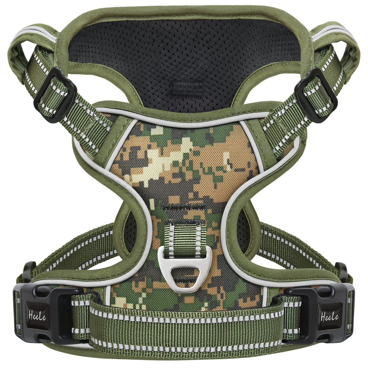 HEELE Animal Harness in XL, Camo Green