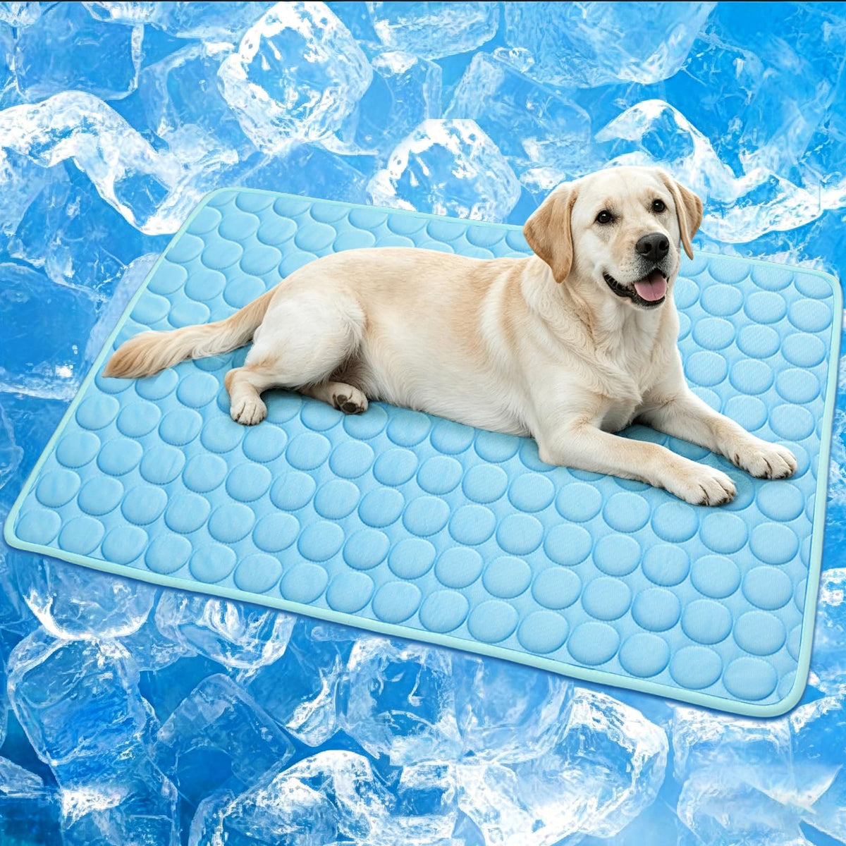 XinChangShangMao Pet Bed Mat in X-Large 39''×28'', Blue