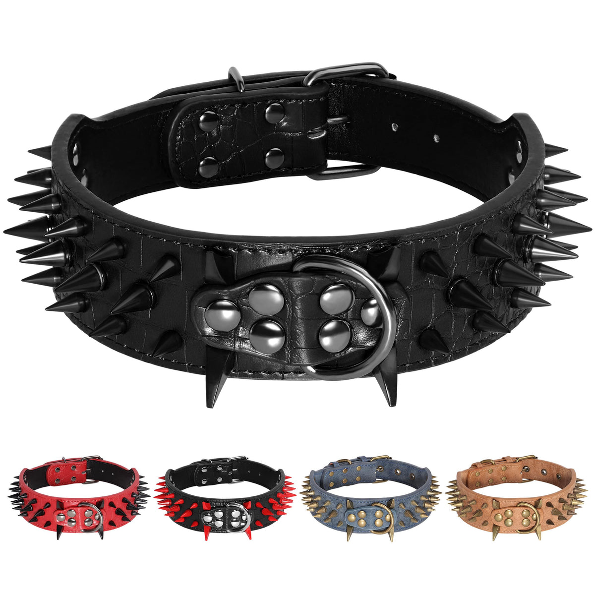 Beirui Animal Collar in Neck 14-19", Blue