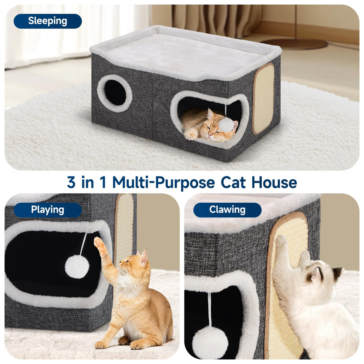 Shikha Animal Shelter in Extra Large, Grey