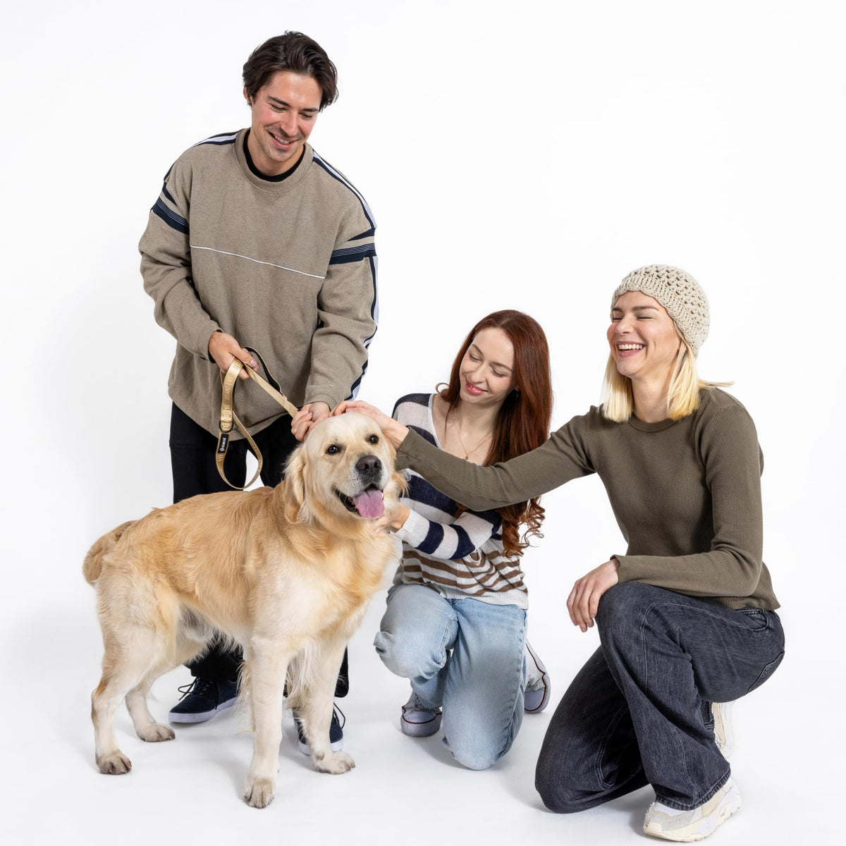 Fei and Eve Leash in 6FT, Champagne