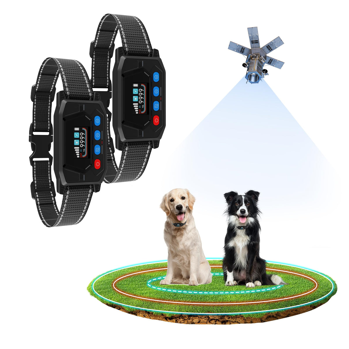 PUPKIDS Animal Collar in Black