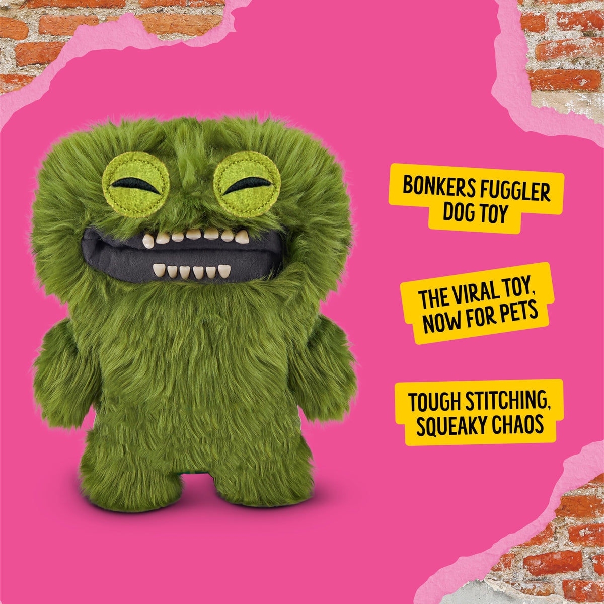 Bonkers Pet Toy in 8 inches, Underoo Mcgoo