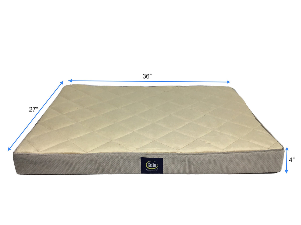 Serta Pet Bed Mat in Large, Grey