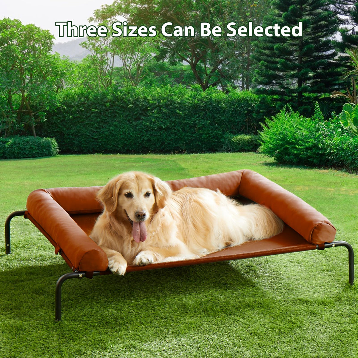 RRPETHOME Pet Bed Mat in 54.0"L x 34.0"W x 8.0"Th, light caramel