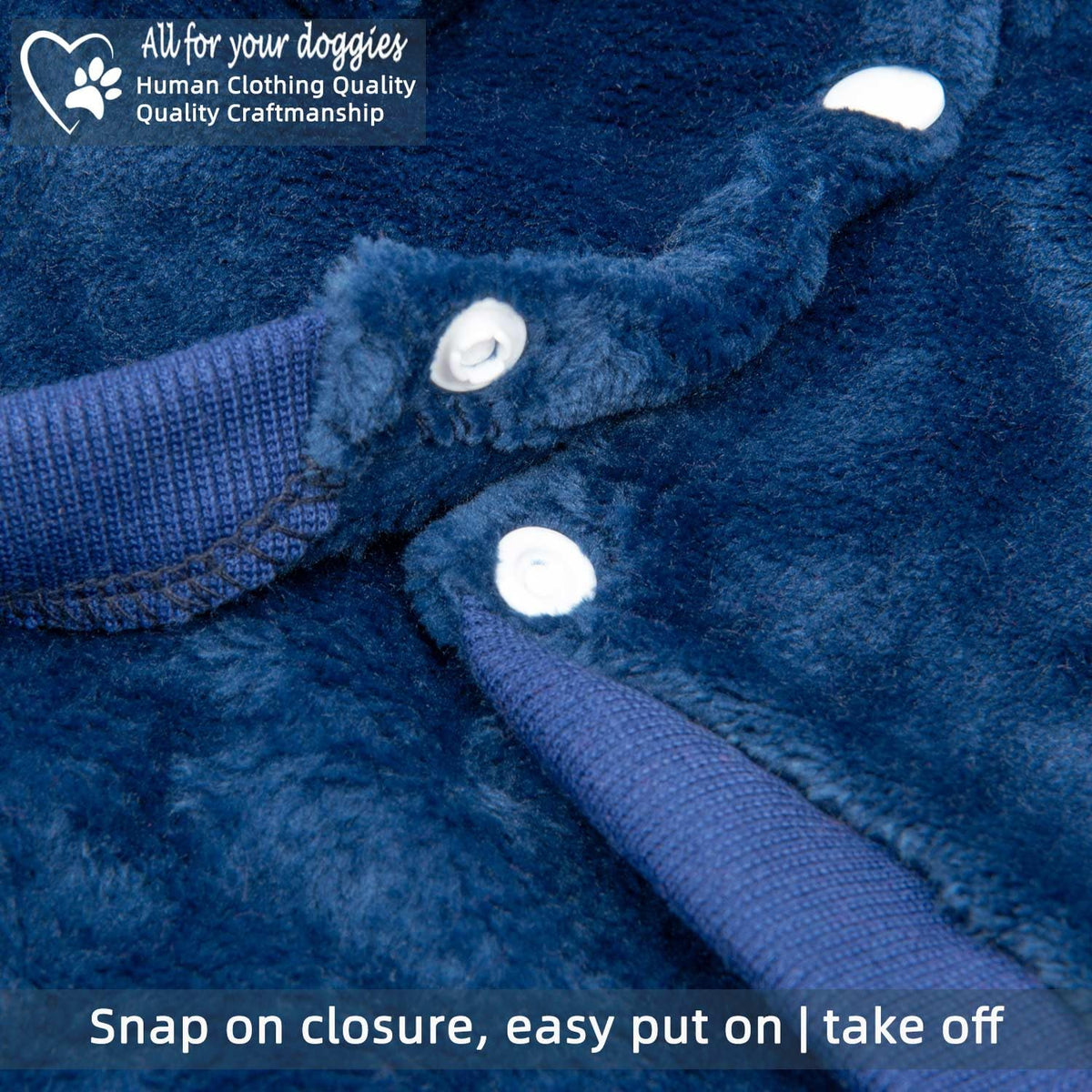 FABRICASTLE Pet Apparel in XX-Small, Navy