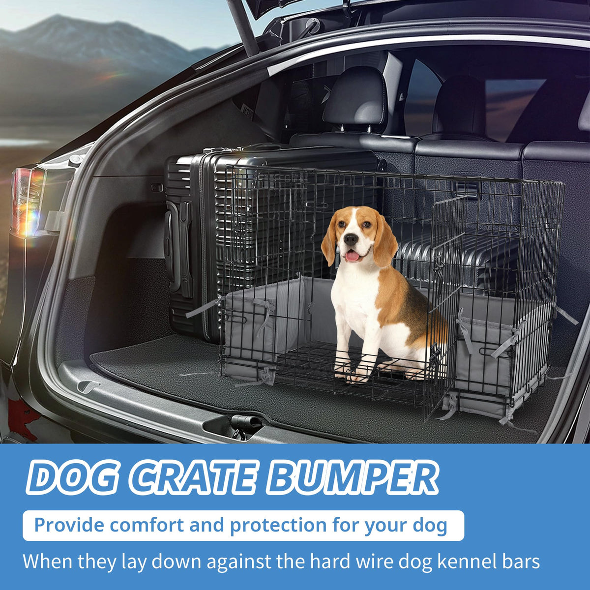 HOMBYS Animal Cage in 24.0"L x 17.0"W x 10.0"H, Grey