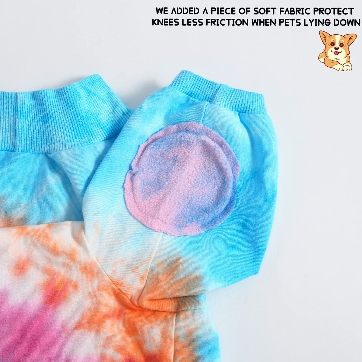 PriPre Pet Apparel in Medium, .Pink Orange