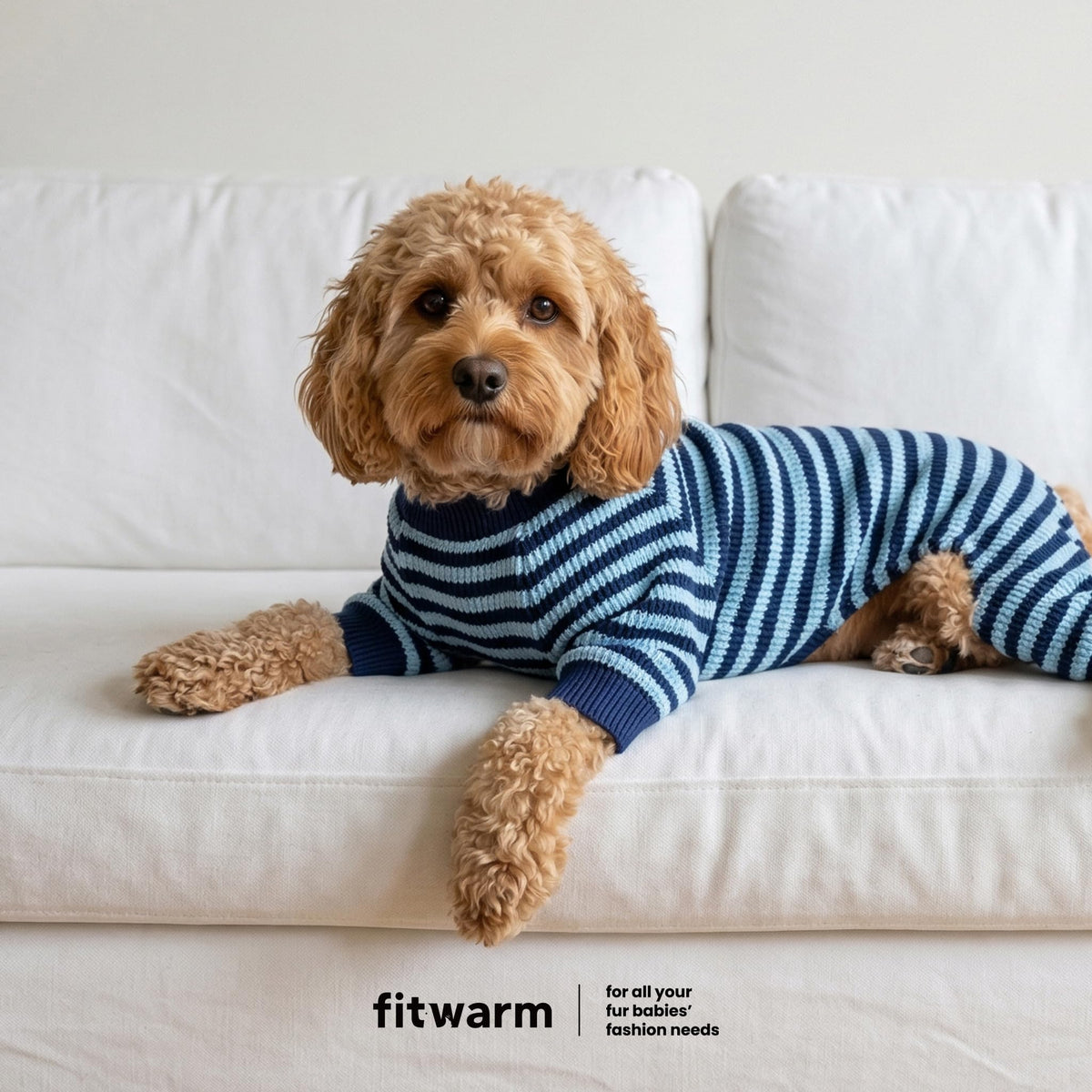 Fitwarm Pet Apparel in X-Small, Basic Blue
