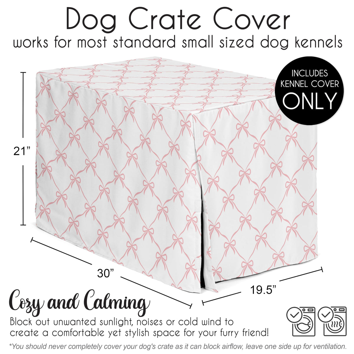 Sweet Jojo Designs Animal Cage in 30.0"L x 21.0"W x 19.5"H, Pink Bow