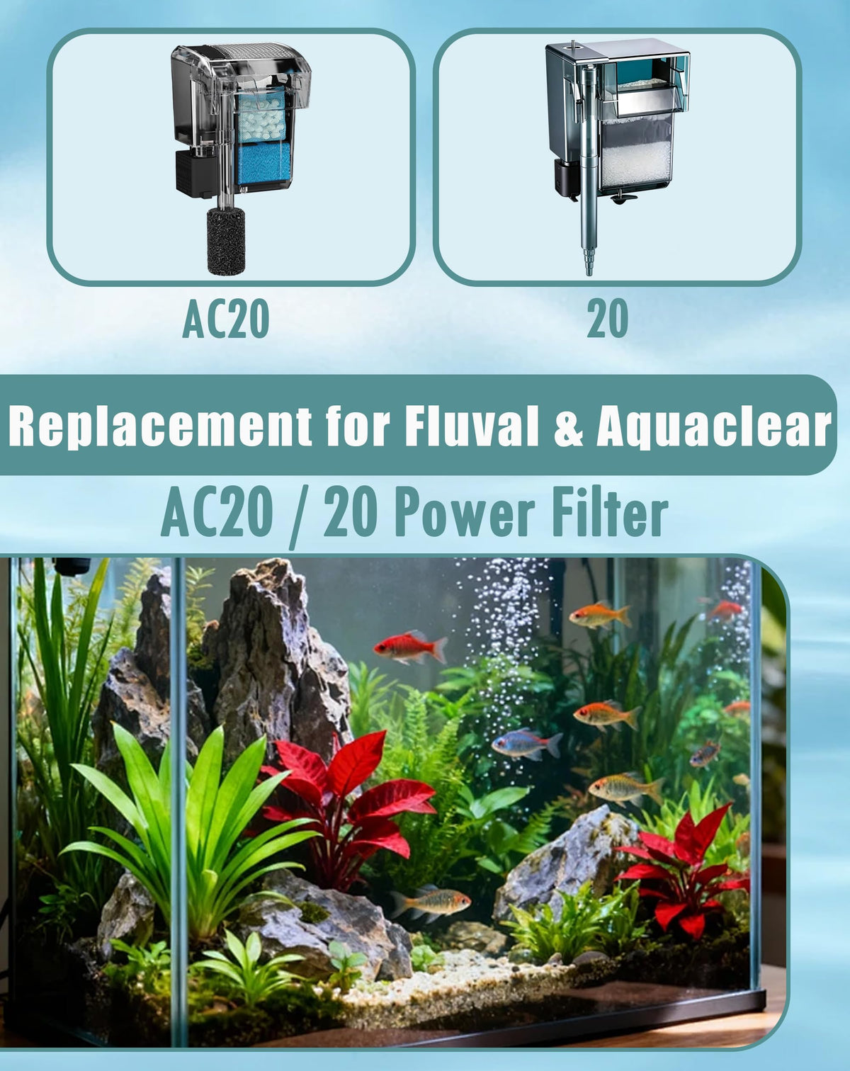 Aolleteau Pet Supplies in For AC20, black