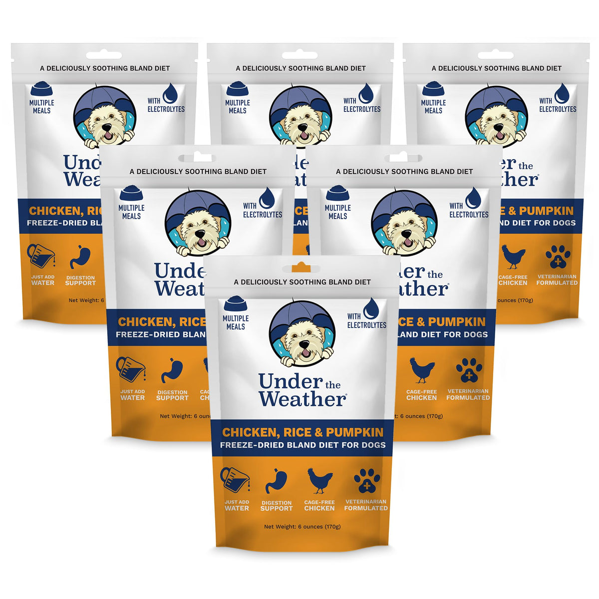 Under the Weather Pet Food in 6 Ounce (Pack of 6)