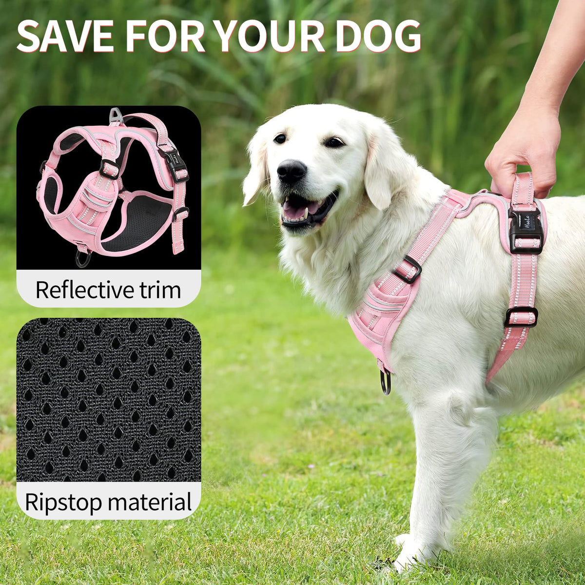 HEELE Animal Harness in M, Pink