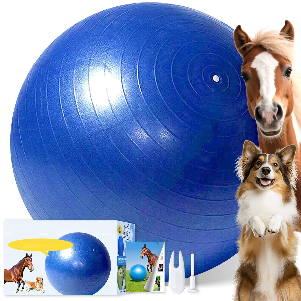 SWYIVY Recreation Ball in 40 Inch, Blue