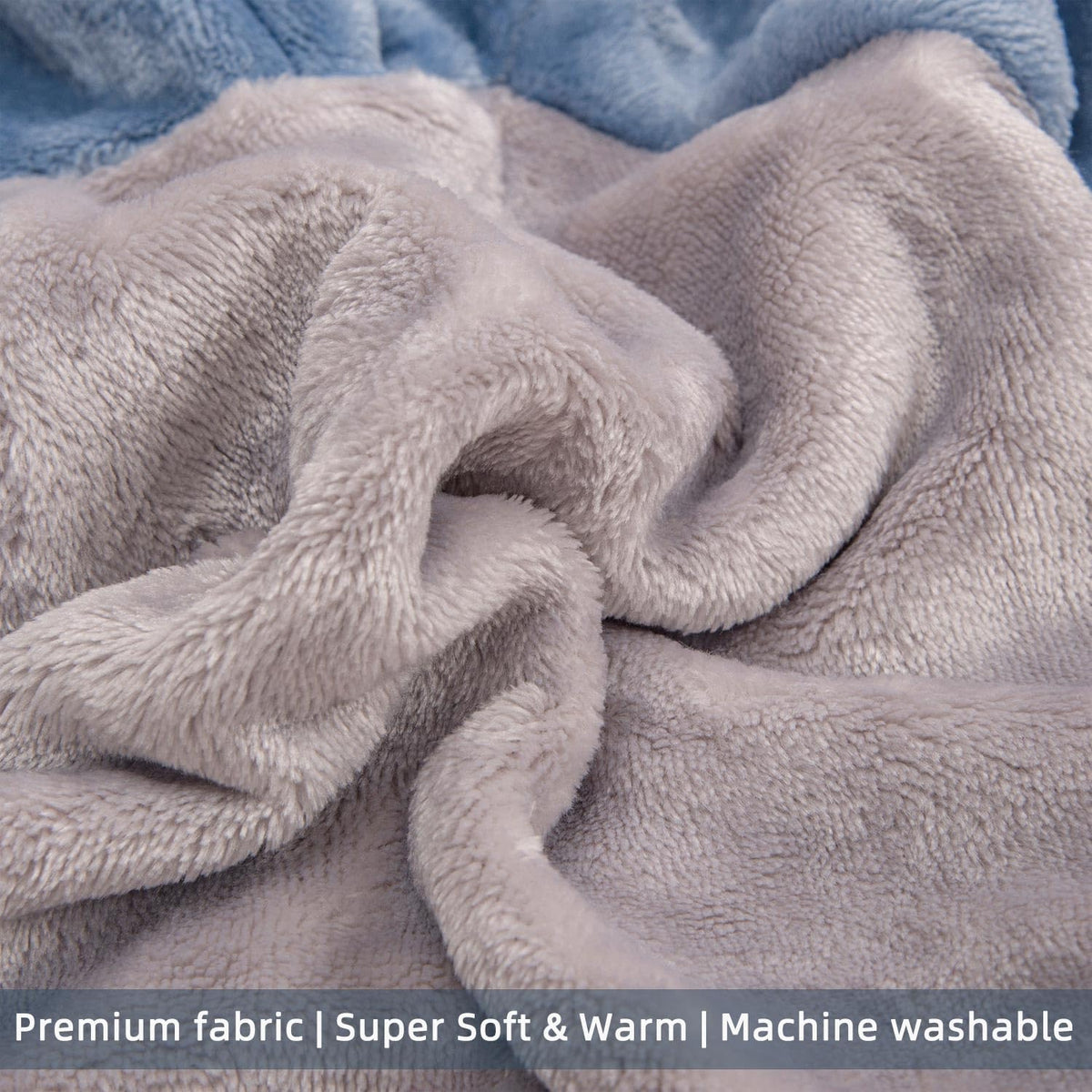 FABRICASTLE Pet Apparel in XX-Small, Lightgrey-Blue