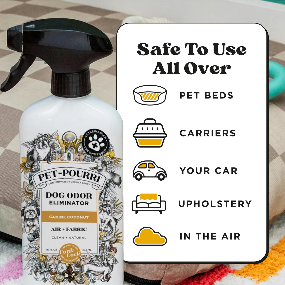 Poo-Pourri Area Deodorizer in 16 Fl Oz (Pack of 1), white