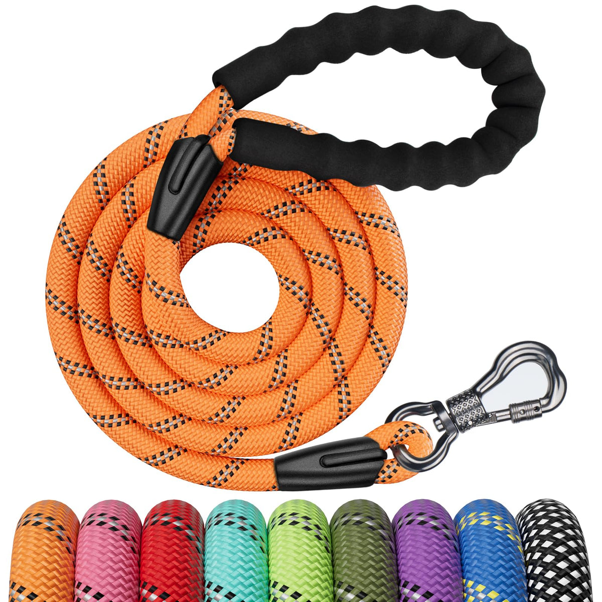 NTR Leash in 3ft*1/2", Black