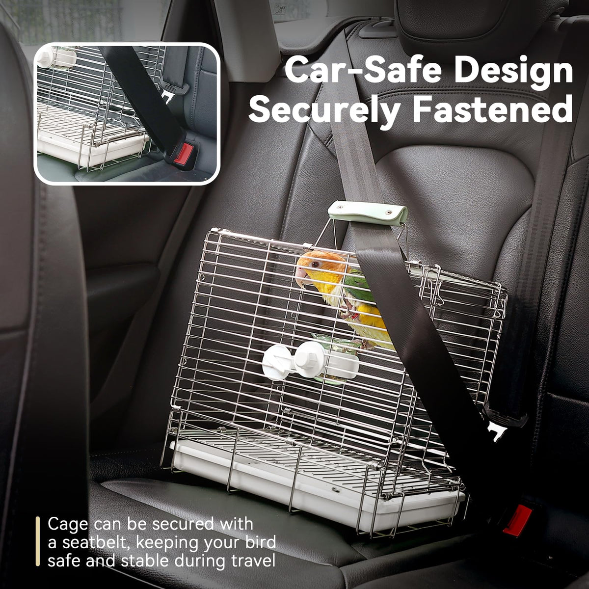 YOOSO WING Animal Cage in White