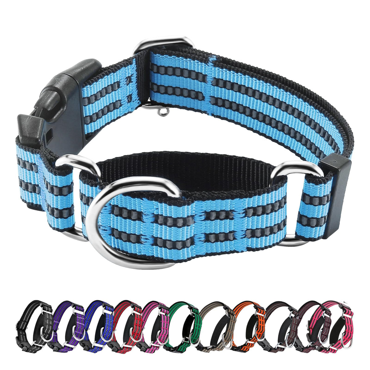Hikiko Animal Collar in Small, Light Blue