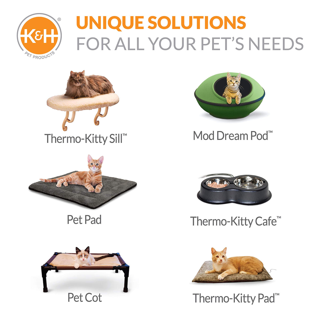K&H Pet Products Pet Bed Mat in Small 18 Inches Round, Blue