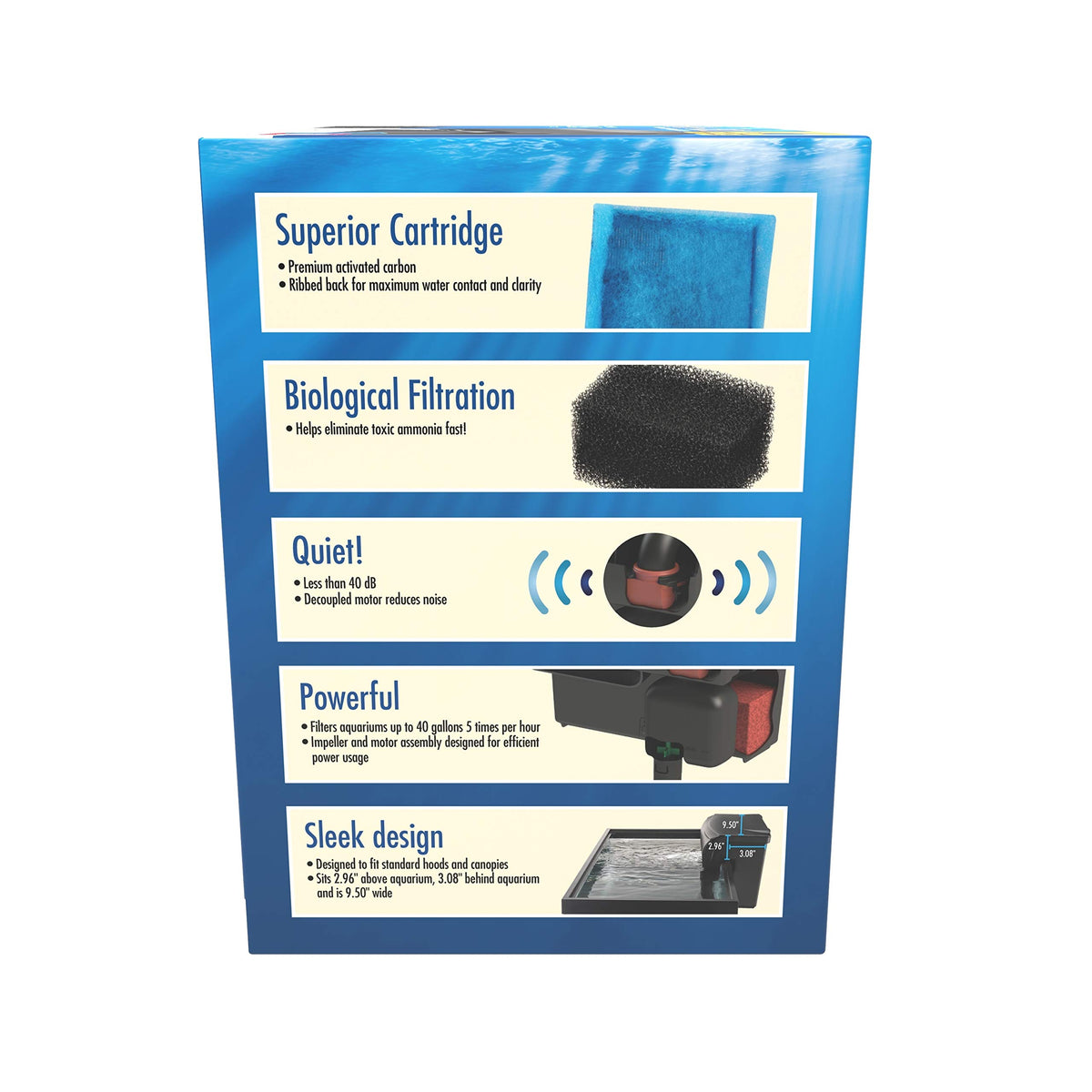 AQUA-TECH Aquarium Pond Water Treatment in New - 20 to 40 Gallon (Pack of 4)