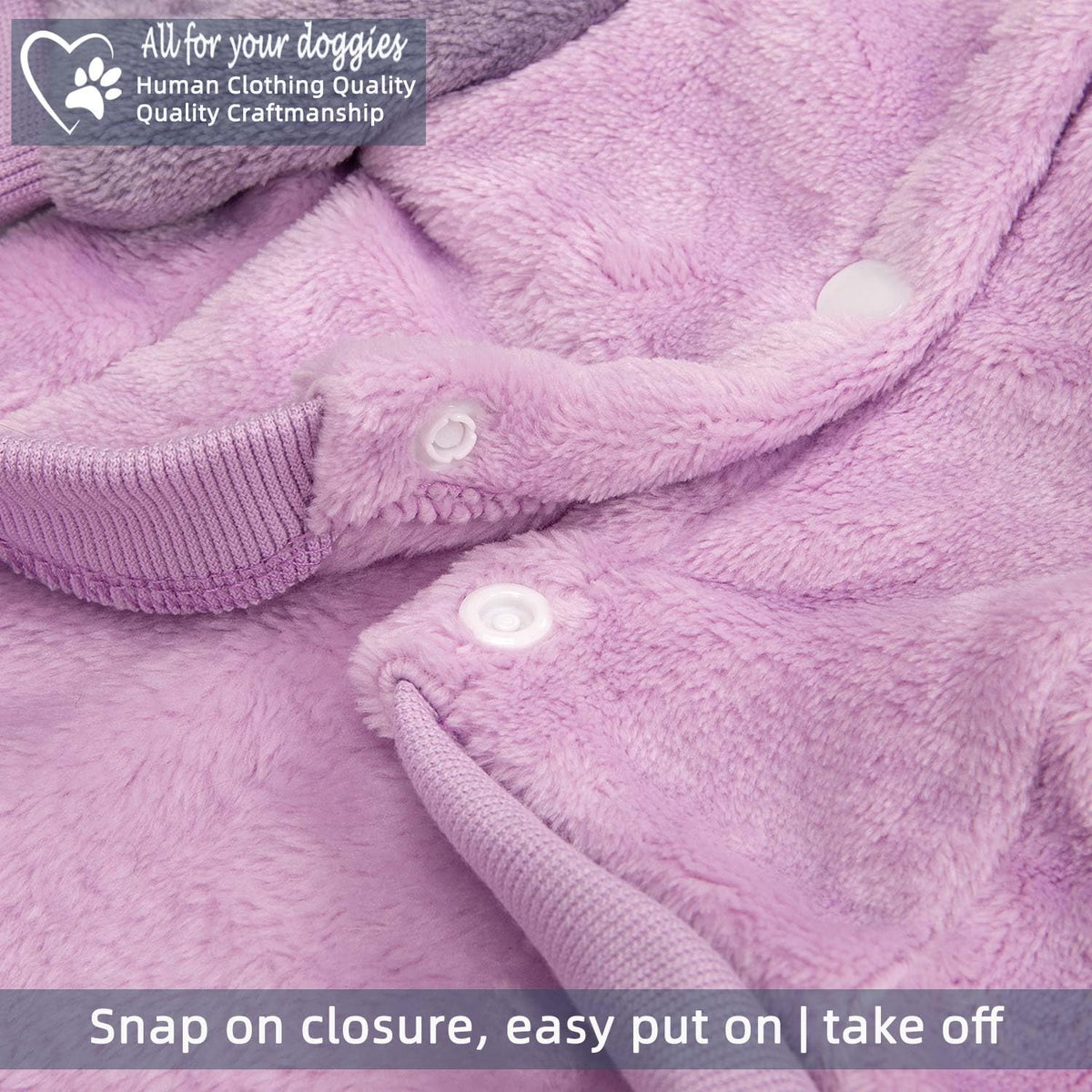 FABRICASTLE Pet Apparel in XX-Small, Lavender-Purple