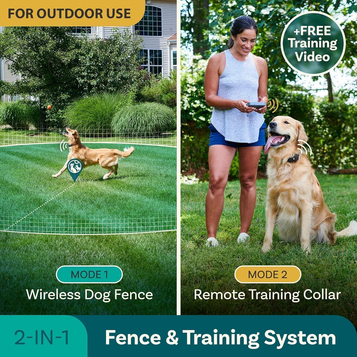 PetCove Animal Collar in 2 Collar Gray & Teal, Gray & Teal