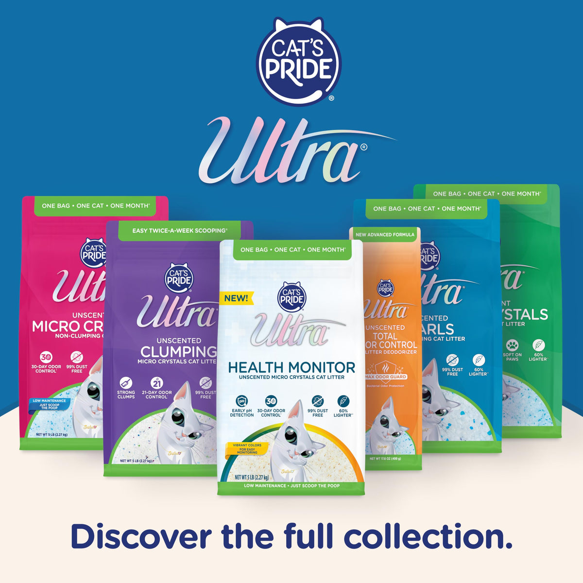 ULTRA Animal Litter in 15 Pound, Pearls