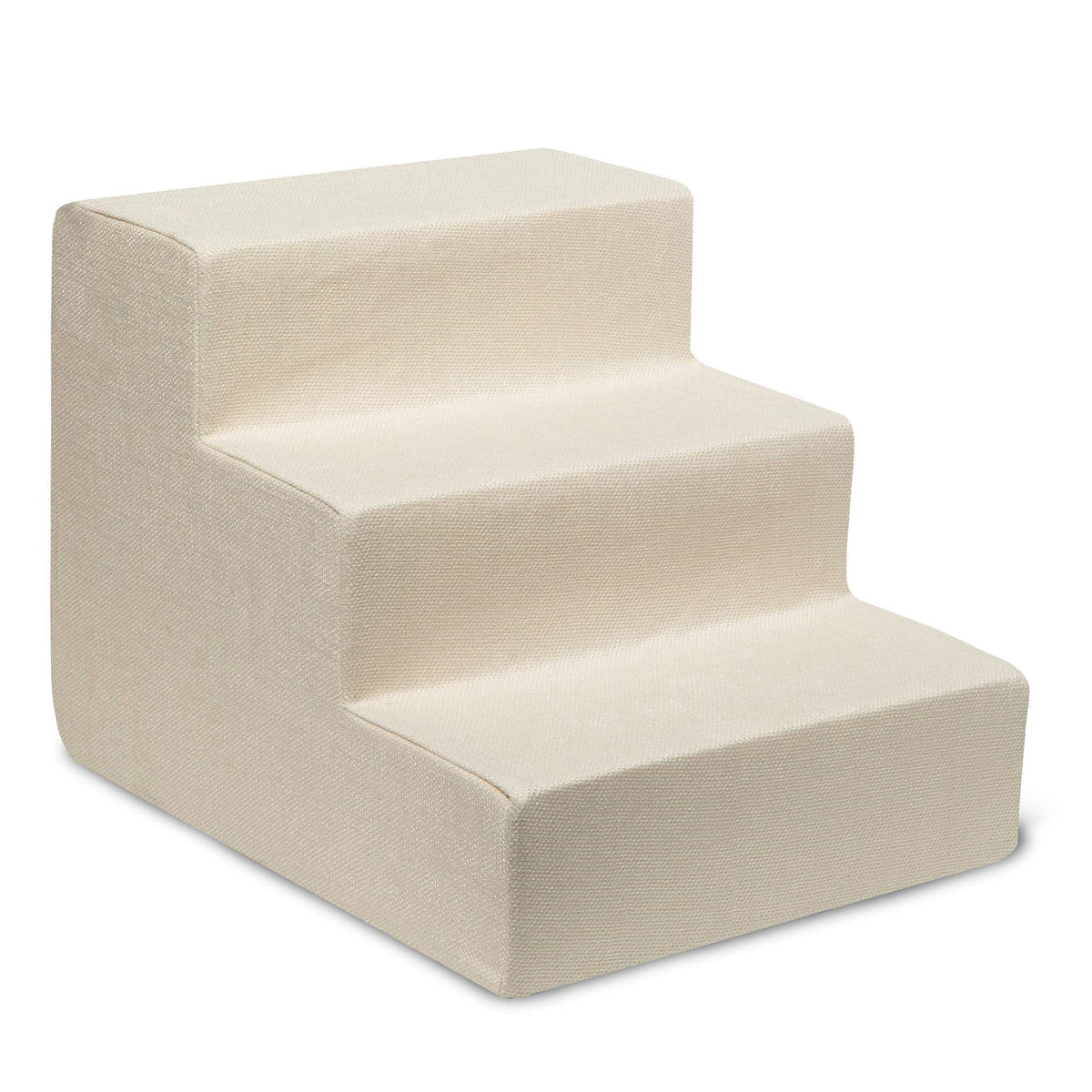 Best Pet Supplies Animal Stair in H: 13.5 Inches, Ivory