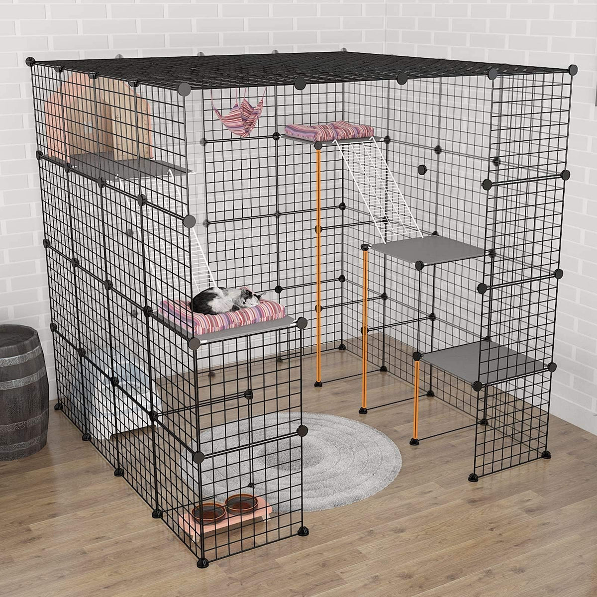 Oneluck Animal Cage in 55"L x 55"W x 55"H