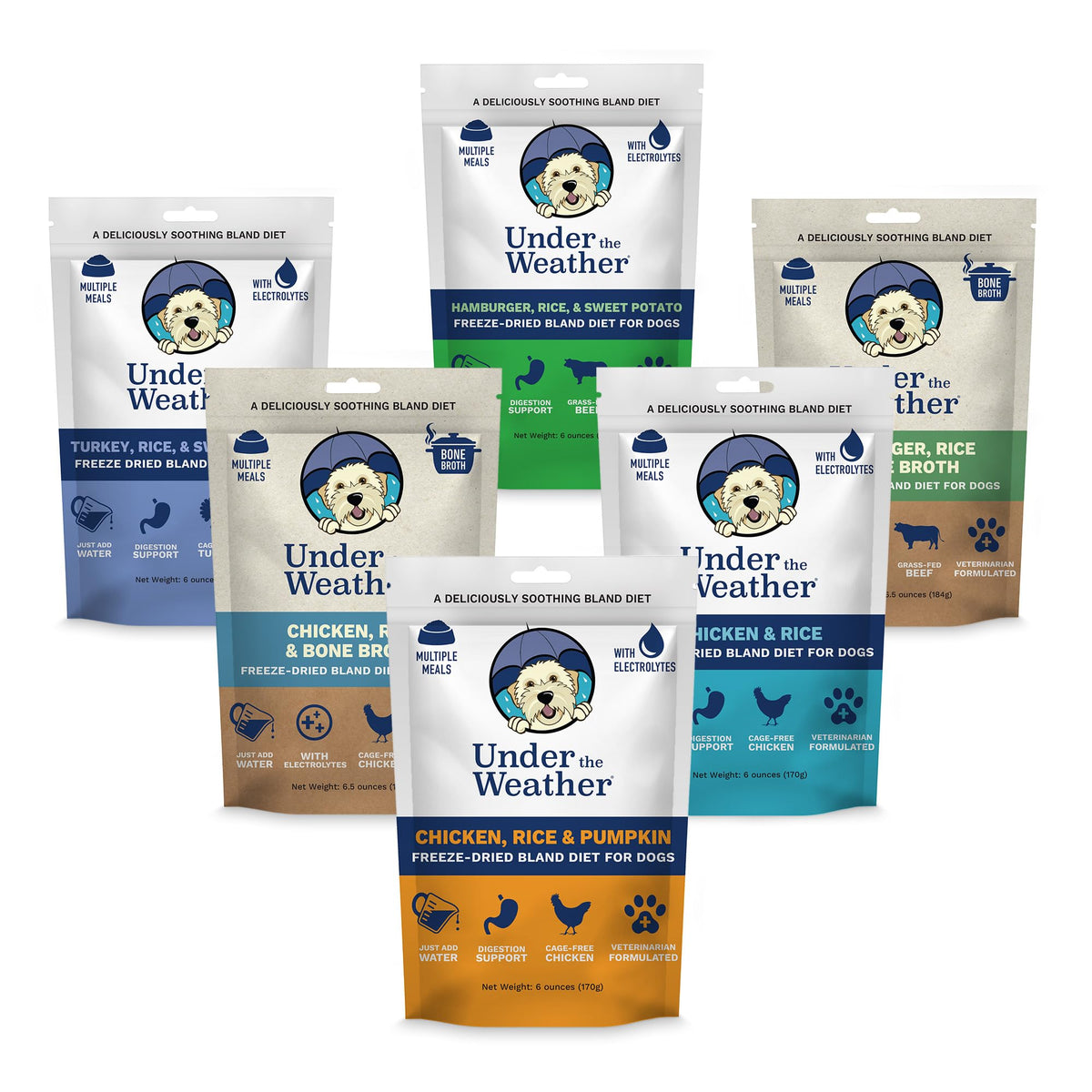 Under the Weather Pet Food in 6 Ounce (Pack of 6)